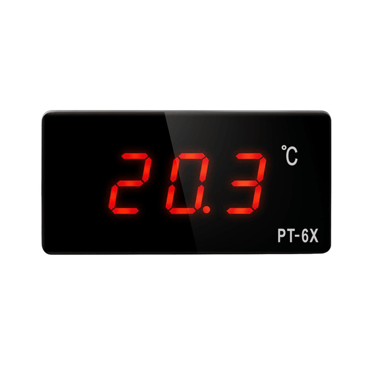PT-6X Mini Embedded Digital LED Thermometer -50~120°C Convenient Temperature Sensor Thermometer Gauge - MRSLM
