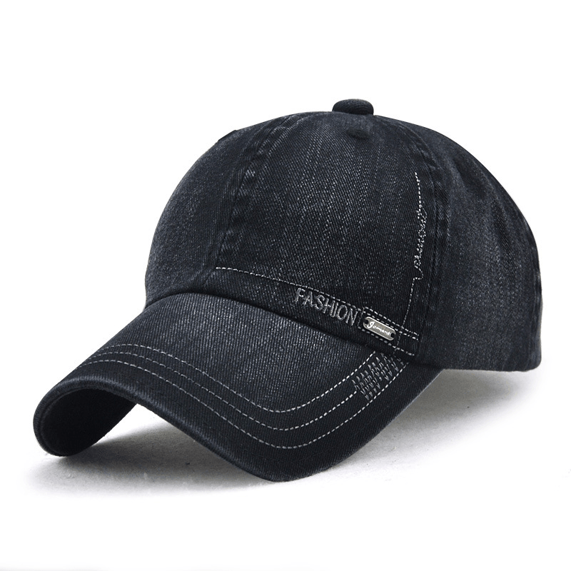 Wash Old Baseball Cap Color Men'S and Women'S Simple Outdoor Leisure Cap - MRSLM