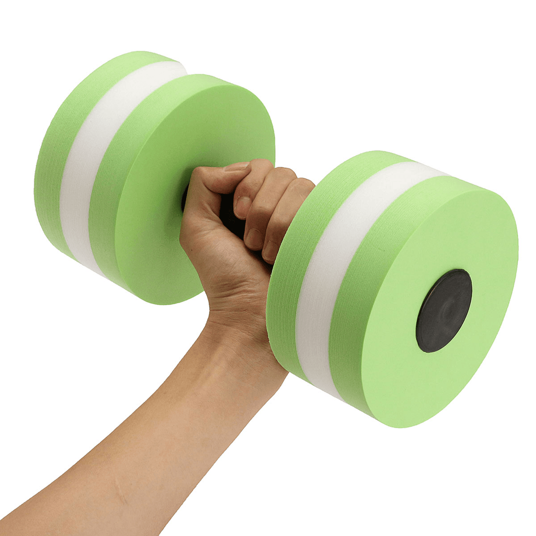 1Pc Water Dumbbell EVA Foam Fitness Sports Swimming Pool Exercise - MRSLM