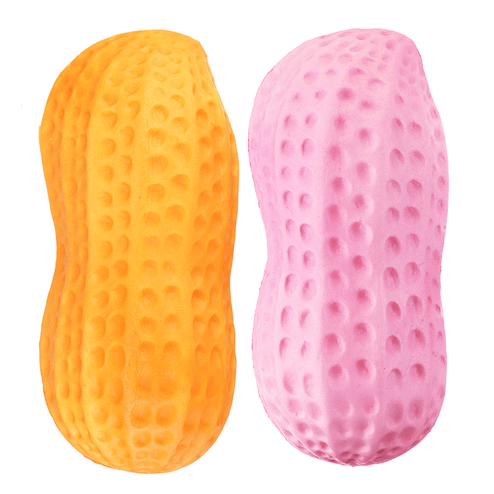 Temperature Sensitive Color Changing Squishy Peanut 16Cm Big Size Slow Rising Change Color Toy with Packing - MRSLM