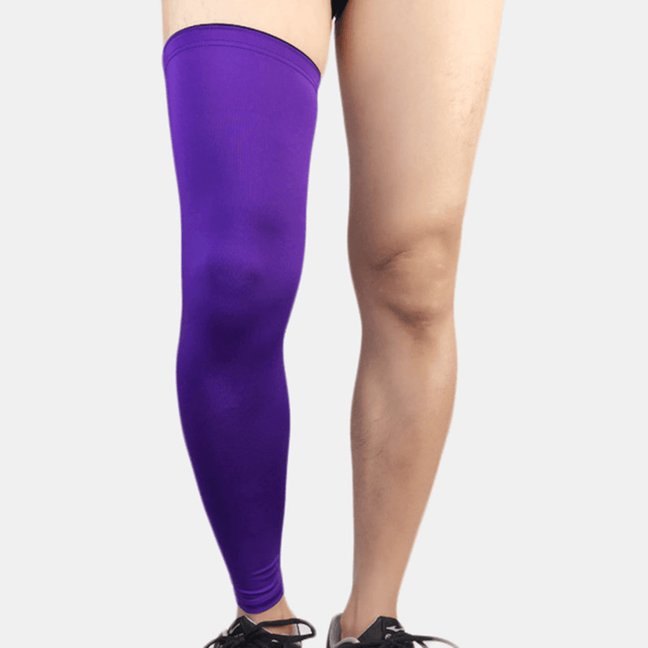 Professional Sports Kneepad Warm Compression Stockings Leggings over the Knee Compression Socks - MRSLM