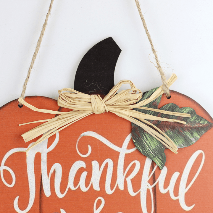 Wooden Harvest Day Thanksgiving Pumpkin Home Decoration Listing Indoor Outdoor Crafts Home Decoration - MRSLM