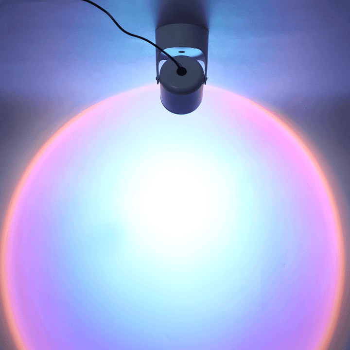LED Sunset Projection Lamp Decoration Floor Bedroom Atmosphere Light Table Lamp - MRSLM