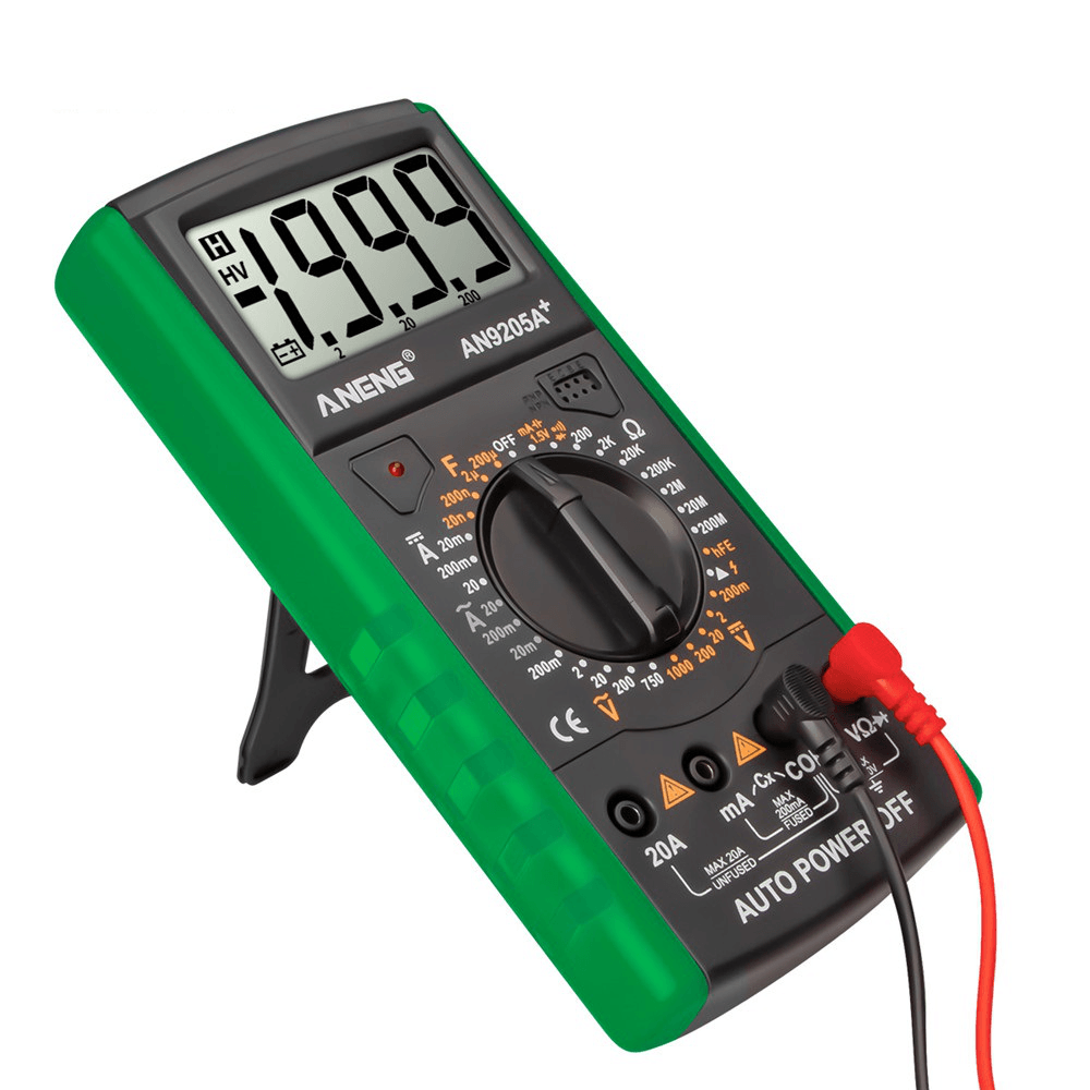 ANENG AN9205A+ Digital Multimeter Resistance Diode Continuity Tester AC/DC Voltage Current Meter - MRSLM