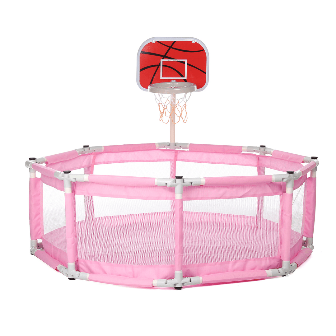 Foldable Portable Baby Playpen Square Children Toddler Kids Safety Fence Indoor Outdoor Play Pen Ocean Portable Ball Pit Pool - MRSLM