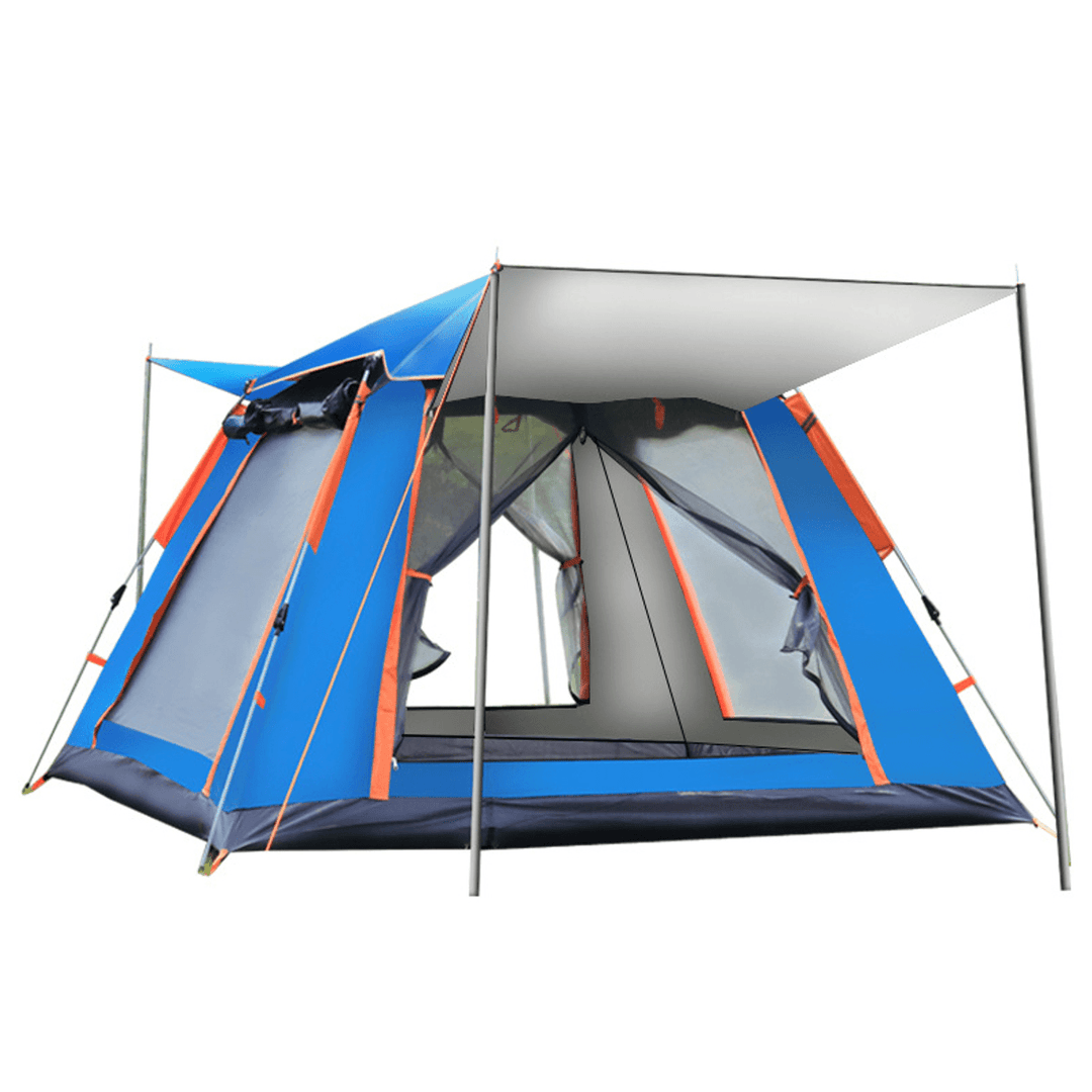 6-7 People Fully Automatic Tent Outdoor Camping Family Picnic Travel Rainproof Windproof Tent - MRSLM