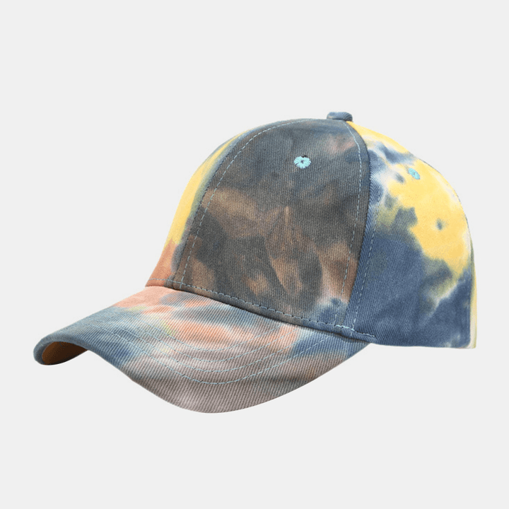 Tie-Dye Baseball Cap Fashion Leisure Shade Hat - MRSLM