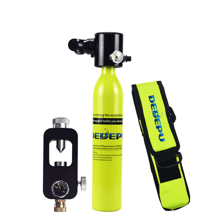 DEDEPU Oxygen Cylinder Adaptor Breathing Tank Adaptor Diving Teaching Scuba Adaptor Diving Equipment - MRSLM