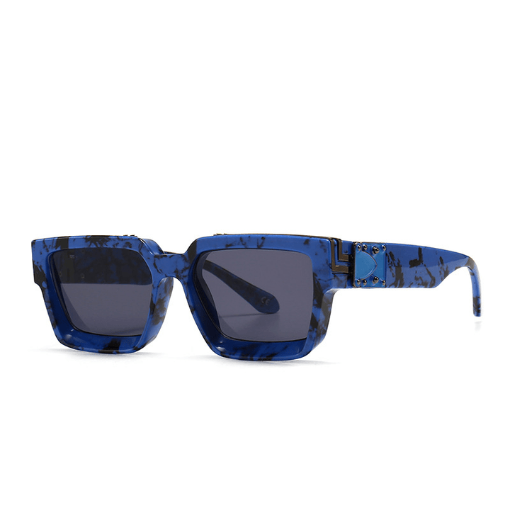 Retro Model Catwalk Cloud Print Sunglasses - MRSLM