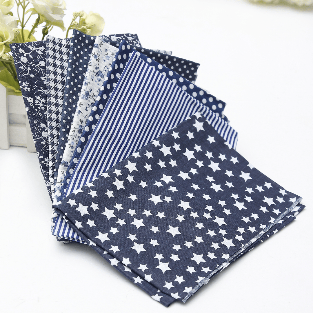 7PCS Assorted DIY Cotton Cloth Non-Toxic Eco-Friendly Patchwork Cloth - MRSLM