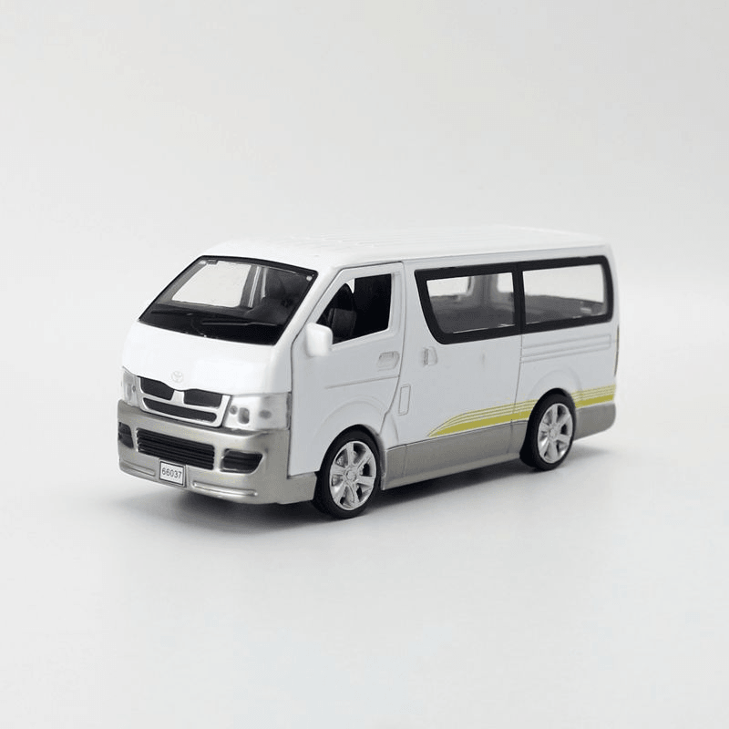 Alloy Model Children'S Toy Toyota Hiace Commercial Car - MRSLM