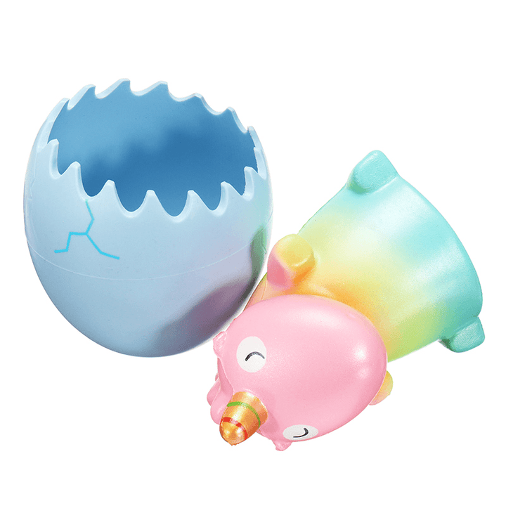 Eric Squishy Unicorn Dragon Pet Dinosaur Egg Slow Rising with Packaging Collection Gift Toy - MRSLM