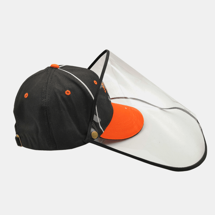 Anti-Fog Hat Transparent with Full Protective Goggles Baseball Caps - MRSLM