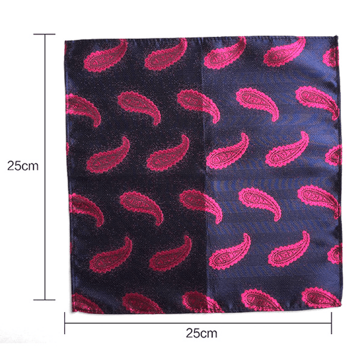 Men Cotton Business Pocket Square - MRSLM