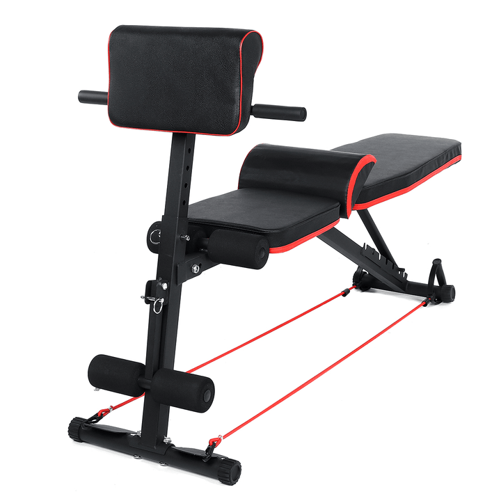 Fitness Dumbbell Bench Multi-Function Sit-Ups Bench Exercise Auxiliary Device Workout Bench Chair Home Gym Max Load 350Kg - MRSLM