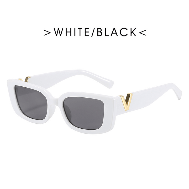 Men'S Hip Hop Drop Jelly Color Small Frame Sunglasses - MRSLM