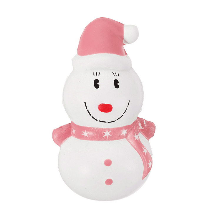 SWEETY Squishy Snowman Christmas Slow Rising Kawaii Squishy 12Cm Scented Toys - MRSLM