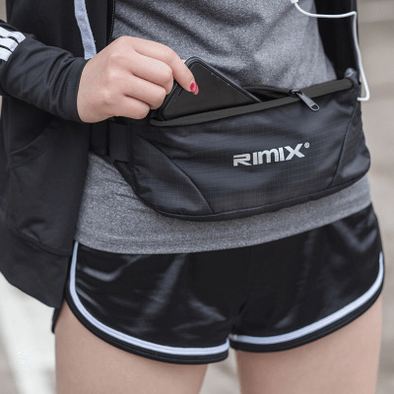 RIMIX One Piece Suits Pocket Outdoor Exercise Marathon for Men and Women Waist Bag - MRSLM