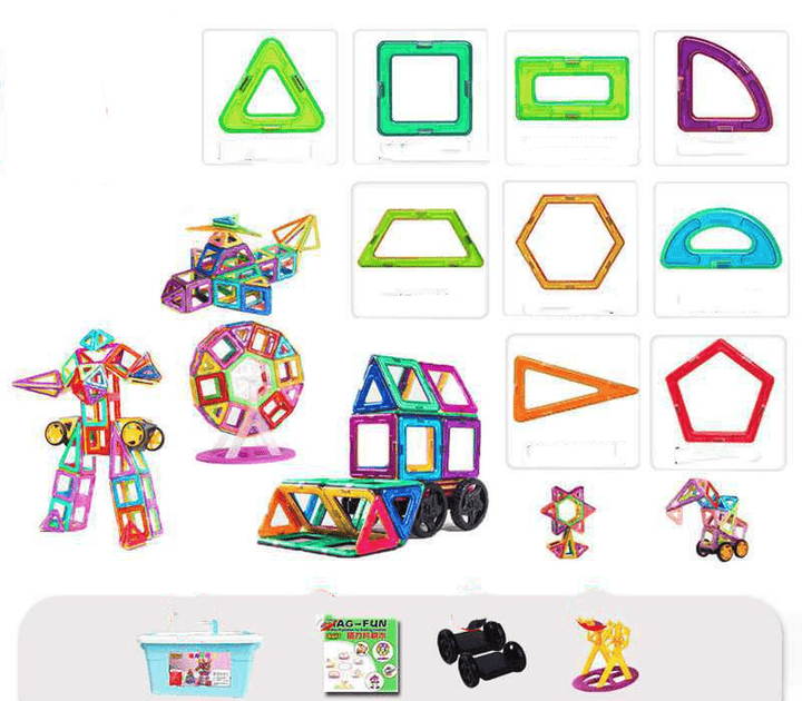 Lifting Magnetic Piece Building Blocks Children'S Toys - MRSLM