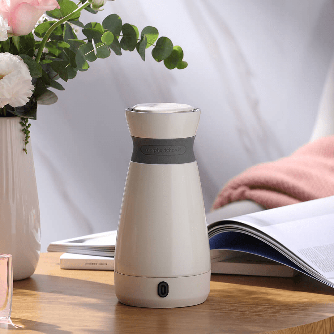 700W 500Ml Electric Kettle Portable Smart Water Boiler Instant Heating Stainless Steel Thermos Vacuum Bottle 220V/50HZ - MRSLM