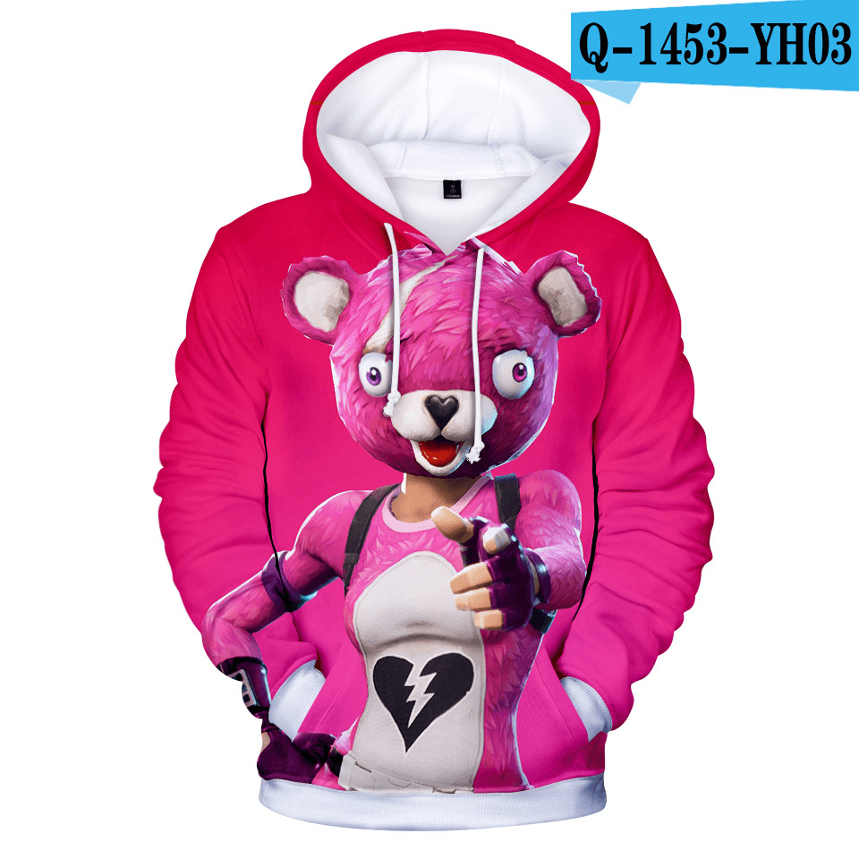 3D Digital Print and Fleece Hoodie Man - MRSLM