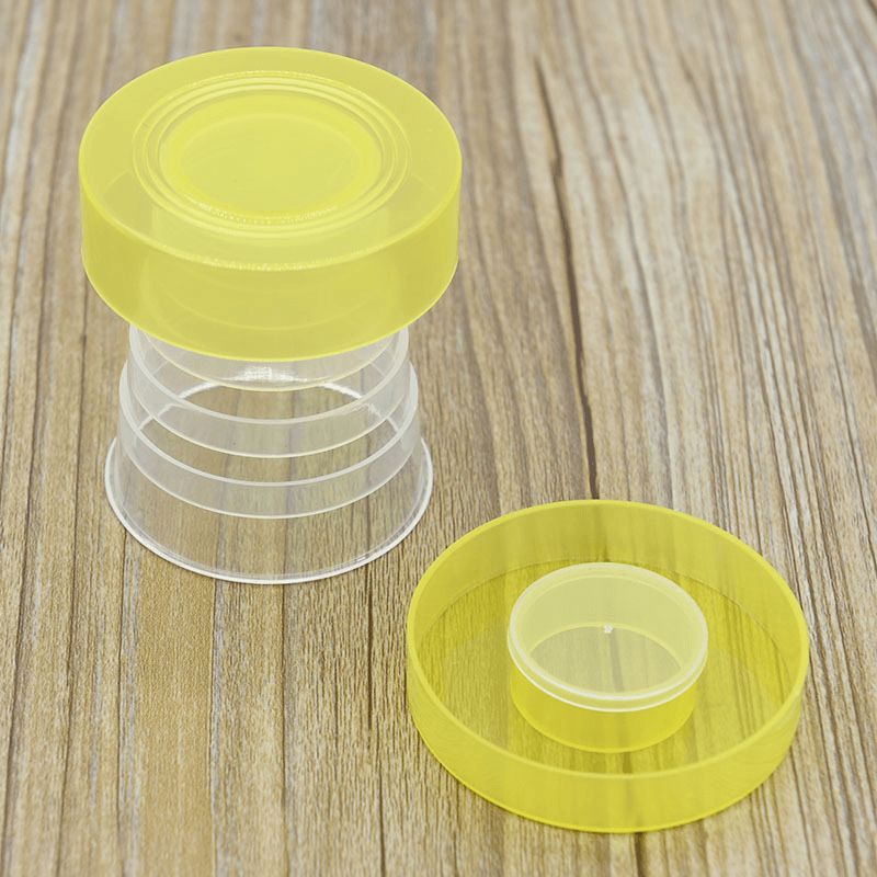 Plastic Outdoor Folding Water Cup Camping Hiking Folding Drinking Cup - MRSLM