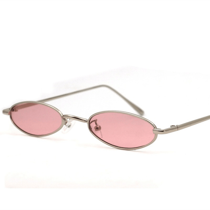 Trendy New Sunglasses Small Frame Oval Sunglasses Fashion Trendy Individual Capsule Sunglasses - MRSLM