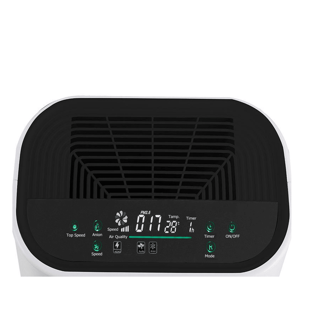 Air Purifier Ioniser Quiet Mode Hepa with Dual Filtration Filter Ionizer HEPA - MRSLM