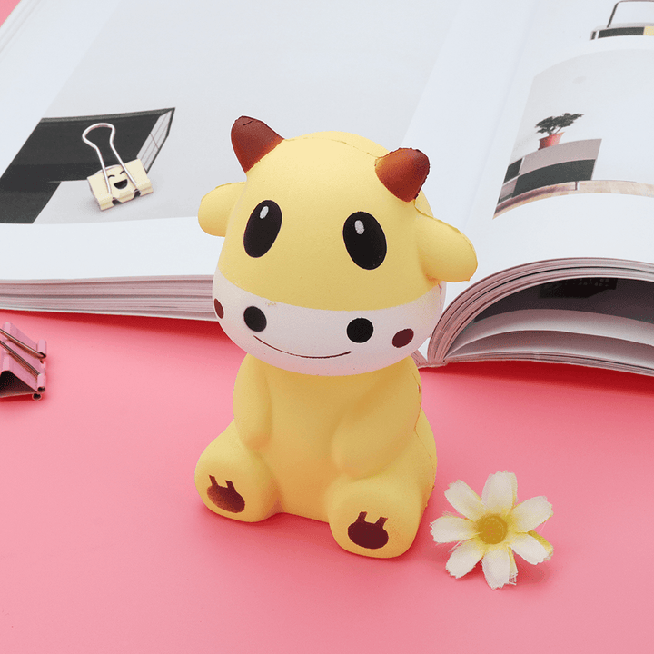 Calf Squishy 6.2*10CM Slow Rising with Packaging Collection Gift Soft Toy - MRSLM