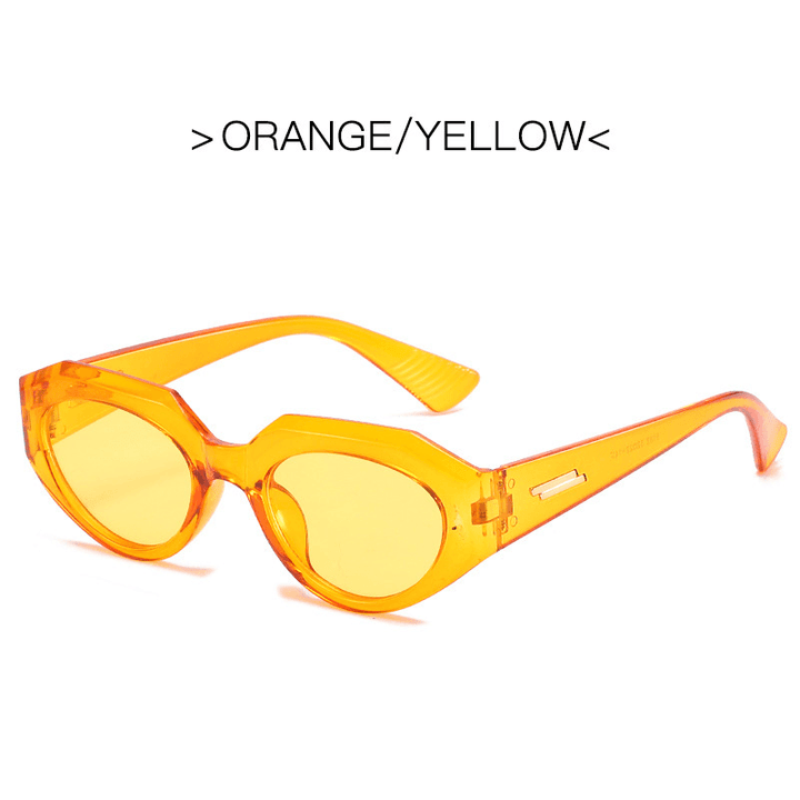 Sunglasses Female Jelly Color Outdoor Beach Glasses - MRSLM