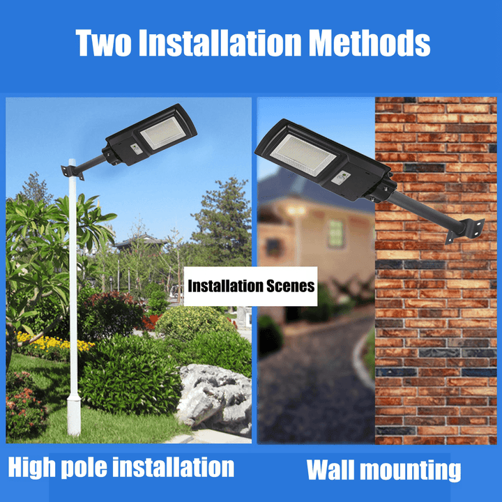 23*47.5CM 360W 462 LED Solar Street Light with Remote Controller - MRSLM