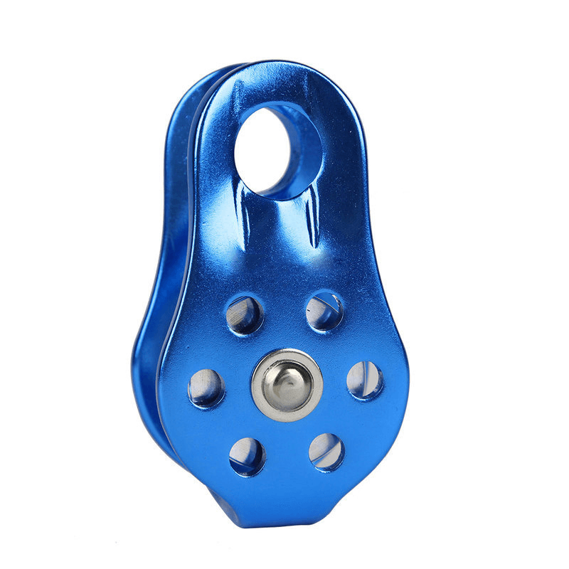 XINDA AL8610 Aluminum Alloy Single Fixed Climbing Pulley Rescue Aloft Work Rappelling Equipment - MRSLM