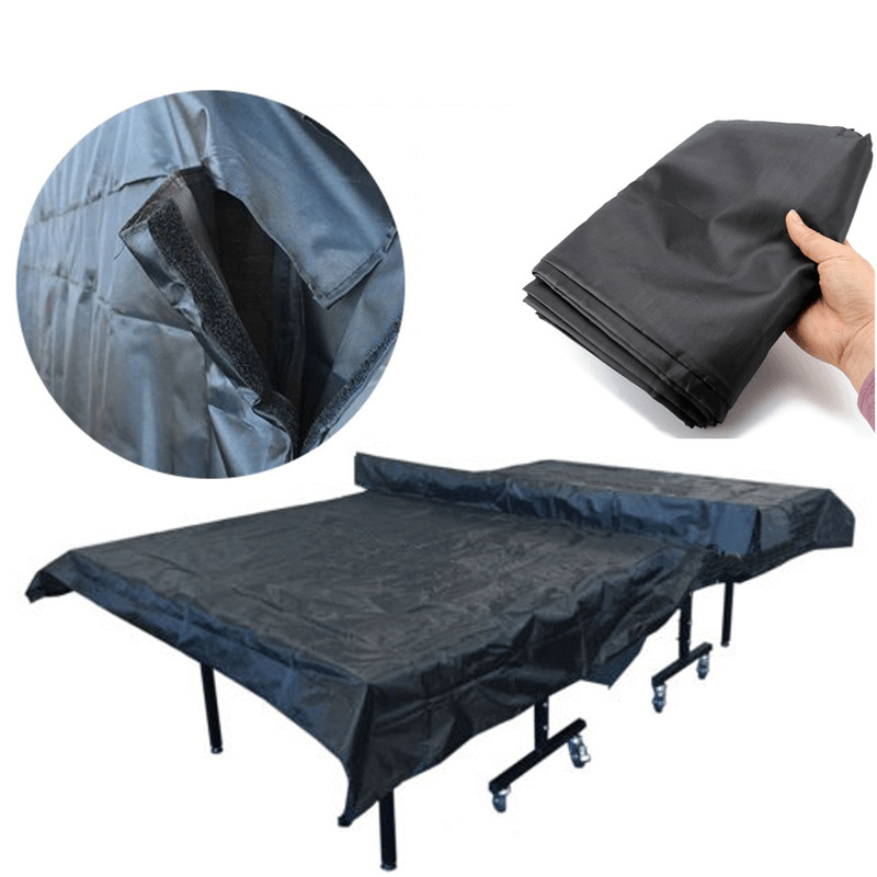 308X160X16Cm Indoor Waterproof Cover Upright Flat Table Tennis UV Resistance - MRSLM