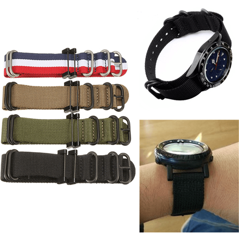 Replacement Nylon Watch Band Strap Bracelet for Suunto Essential/Core/Traverse Series 29 X 2.5Cm - MRSLM