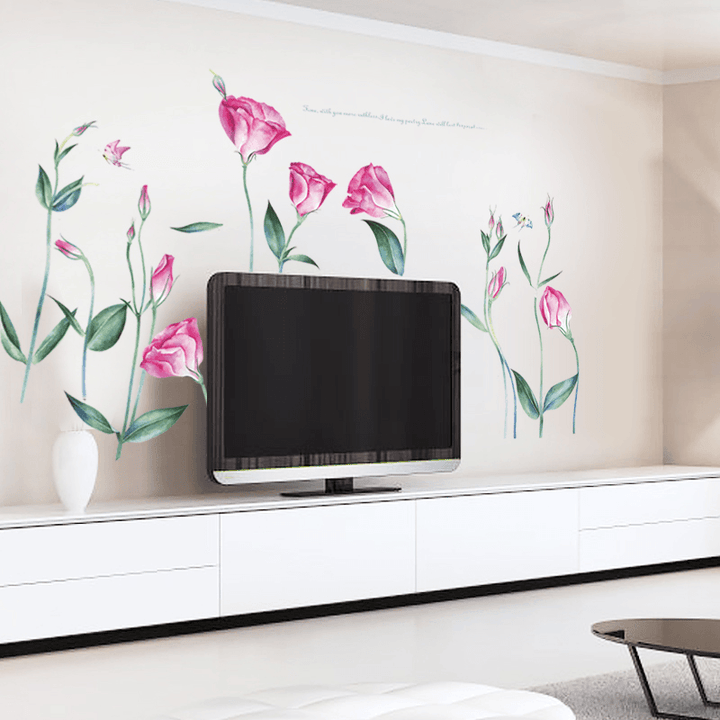 Miico SK9330 Flower Painting Sticker Home Decorative Sticker Wall Sticker DIY Sticker - MRSLM