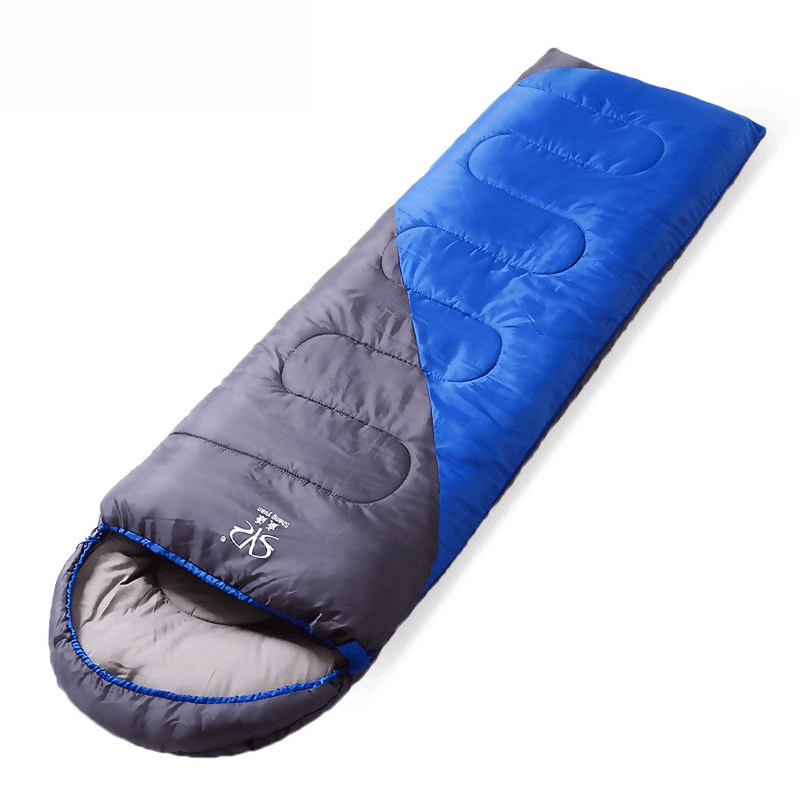 Envelope Waterproof Sleeping Bag Outdoor Camping Traveling Sleeping Bag Winter Cotton Warm Adult Sleeping Bag - MRSLM