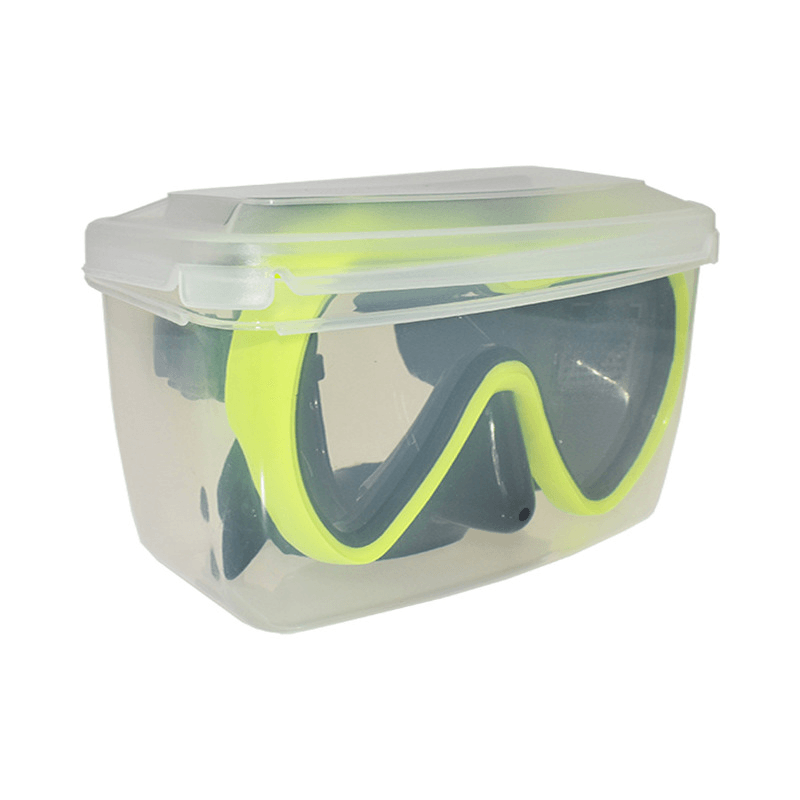 DIDEEP anti Fog Waterproof Goggles Swimming Goggles Adjustable Soft Diving Glasses - MRSLM