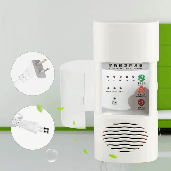 Air Freshener Home Ozone Generator Breath Purifier for Home Bathroom Deodorizing Tool - MRSLM