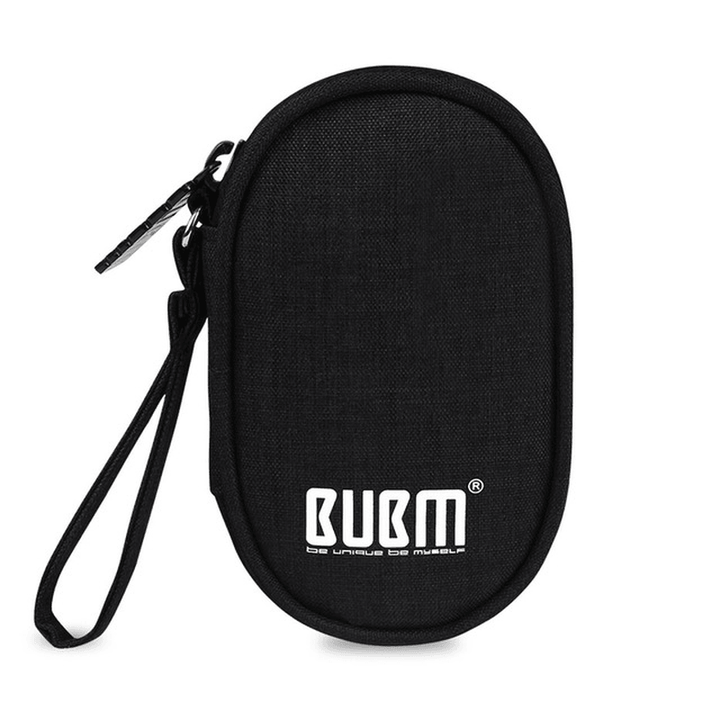 BUBM Travel Carrying Case for Small Electronics and Accessories Earphone Earbuds Cable Change Purse - MRSLM