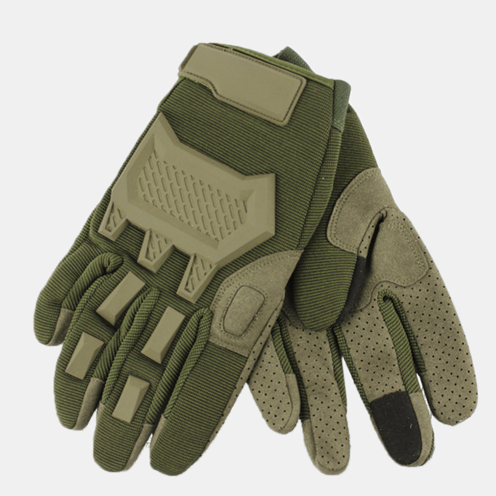 Outdoor Tactical Gloves Taktische Handschuhe Gloves Bicycle Bike Motorcycle Gloves Riding Non-Slip Gloves Touch Screen Protective Gloves - MRSLM