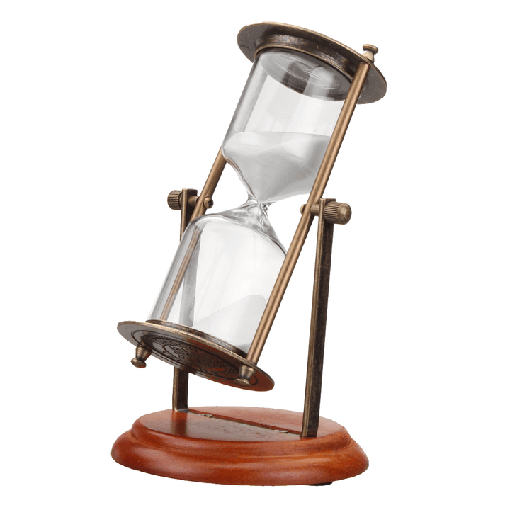 15 Minutes Rolating Hourglass Sandglass Sand Clock Timer Table Home Decoration Desktop Ornament - MRSLM