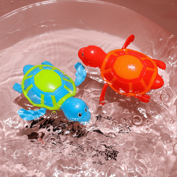 Baby Tortoise Bathroom Toys Baby Bathing in Water Swimming - MRSLM