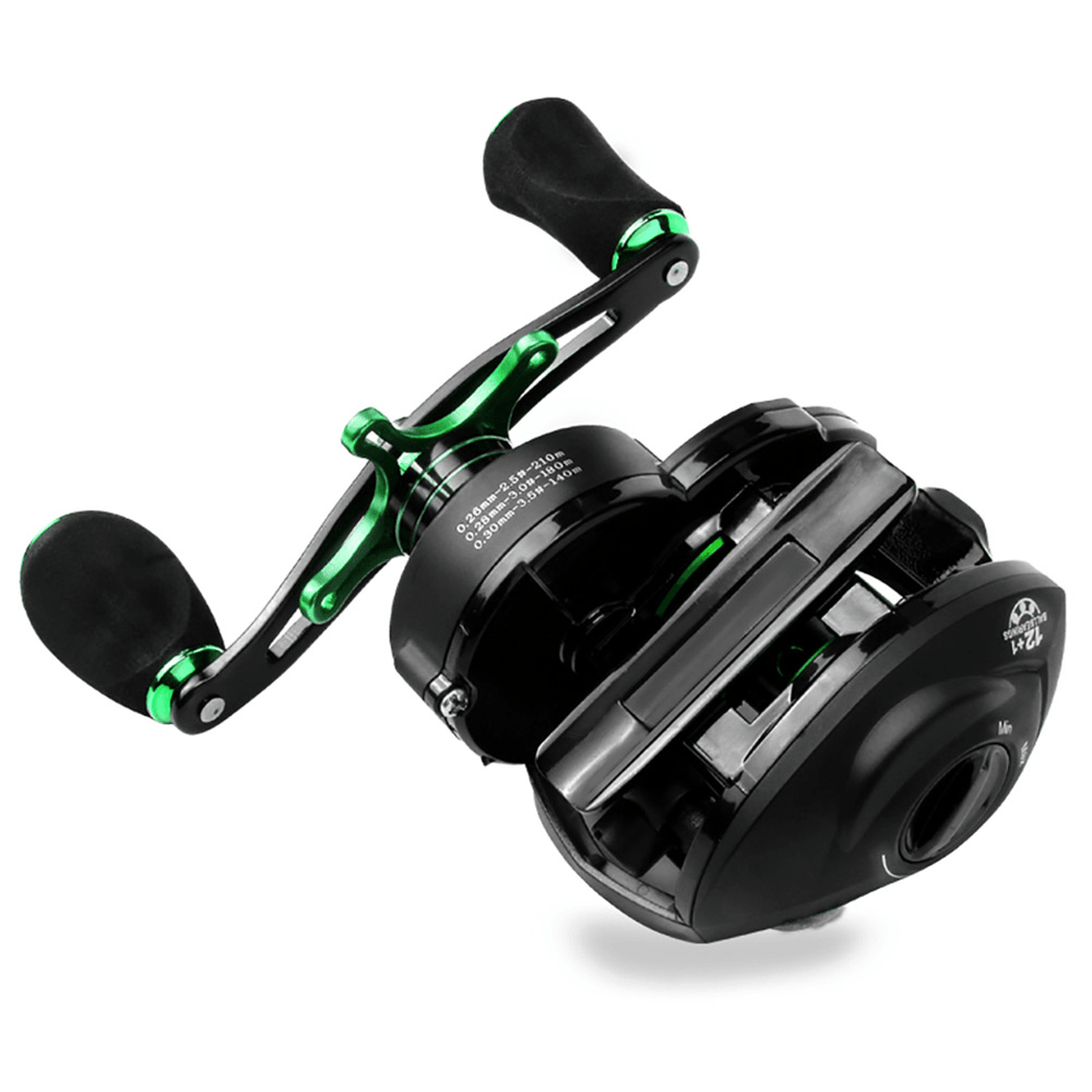 8.1: 1 12+1BB Fishing Reel Max Drag 8Kg Left/Right Hand Reel Fishing Tools - MRSLM