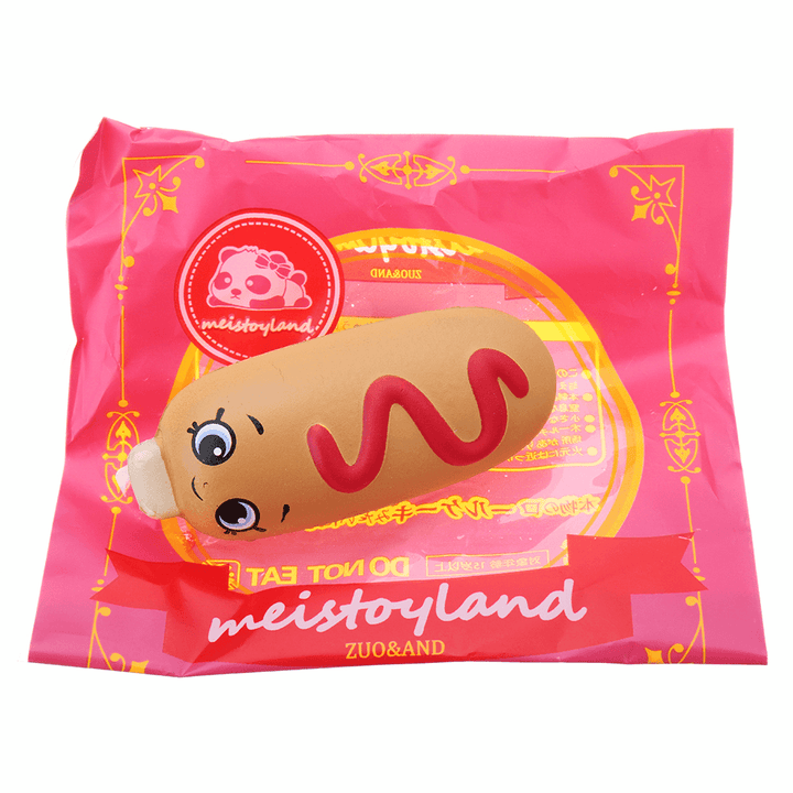 Hot Dog Squishy 8CM Slow Rising with Packaging Collection Gift Soft Toy - MRSLM