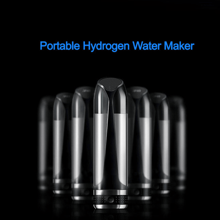 Portable USB Rechargable Hydrogens Rich Water Ionizer Maker Bottle Cup H2 USB Cable - MRSLM