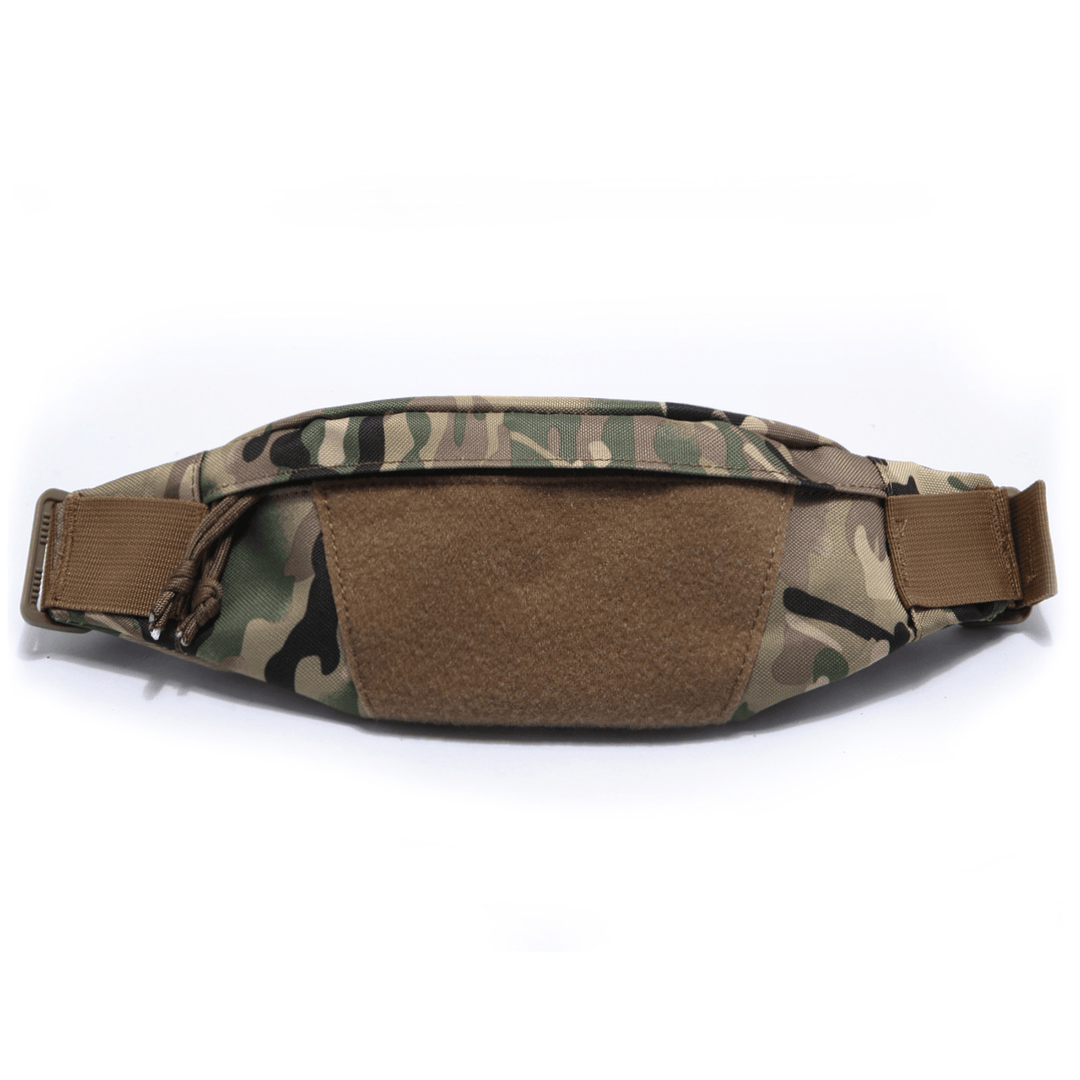 Camouflage Tactical Waist Bag Cross Bag Tactical Waist Bag Outdoor Fitness Leisure Bag - MRSLM