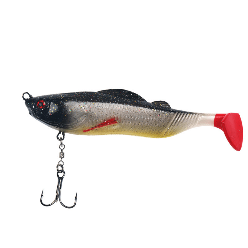 ZANLURE 1 Pcs 13Cm 25G Fishing Lures 3D Fish Eyes Luminous Striped Bass Artificial Hard Bait Fishing Tackle Accessories - MRSLM