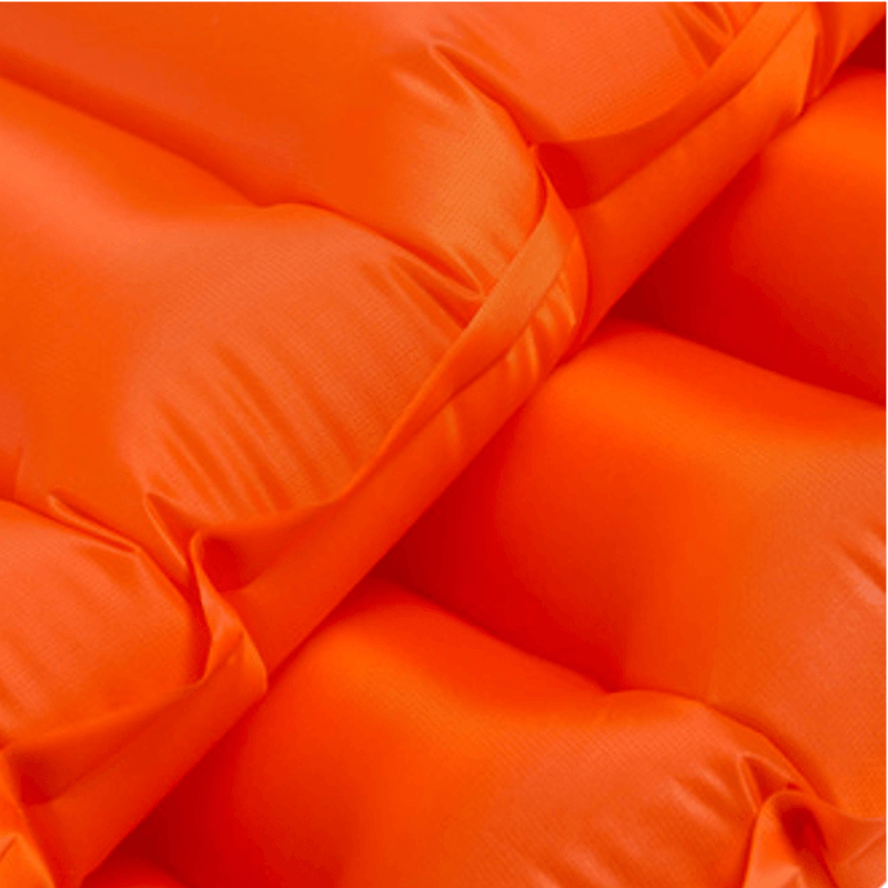 195X60X9Cm Outdoor Ultralight Inflatable Sleeping Pad with Pillow Portable Camping Mat - MRSLM