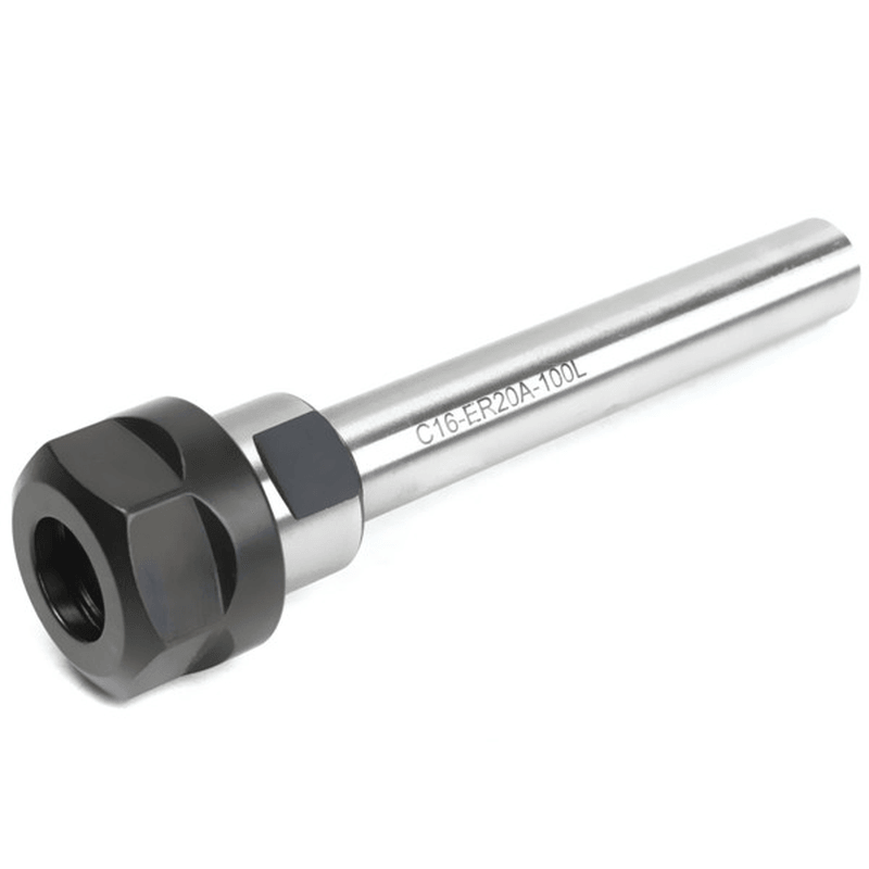 C16 ER20A 100L Collet Chuck Hoder Straight Shank Chuck Collect Extension Rod for CNC Milling - MRSLM