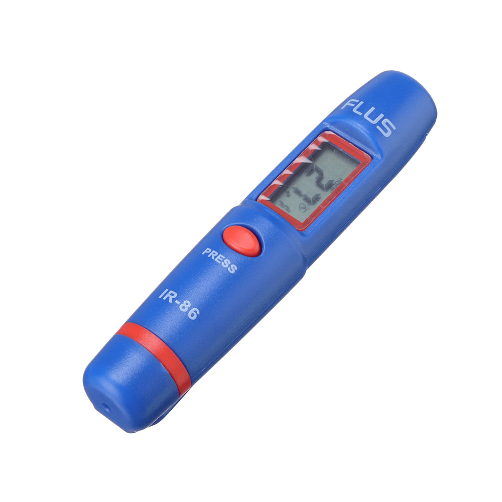 IR-86 Pen-Type Digital Infrared Thermometer for Automotive Troubleshooting Air Conditioning Cooking Portable Instant Read Non Contact Temperature Tester Measuring Tools - MRSLM